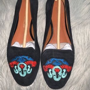Rebecca Minkoff zodiac sign flats- size 5.5